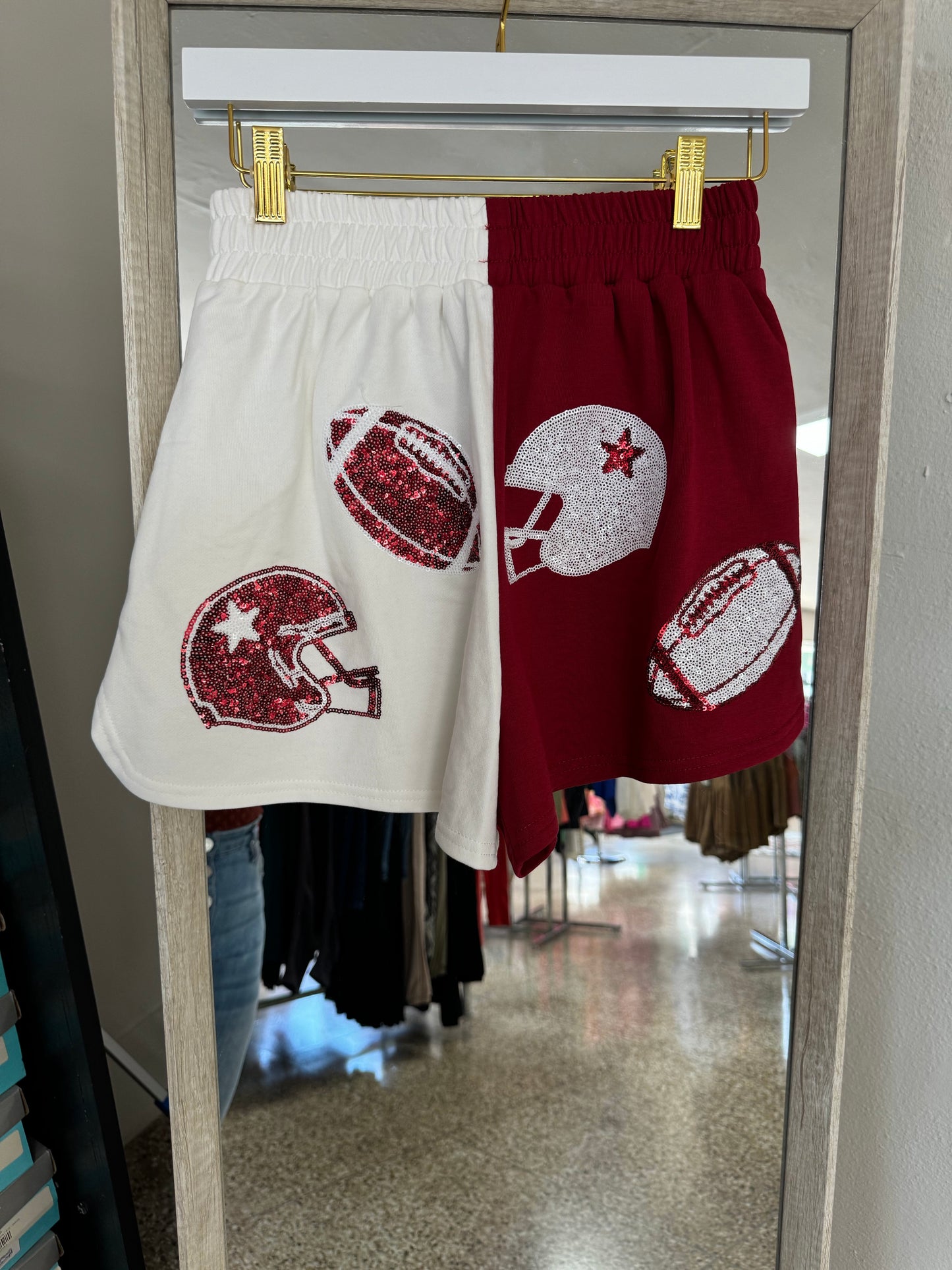 Color Block Gameday Shorts