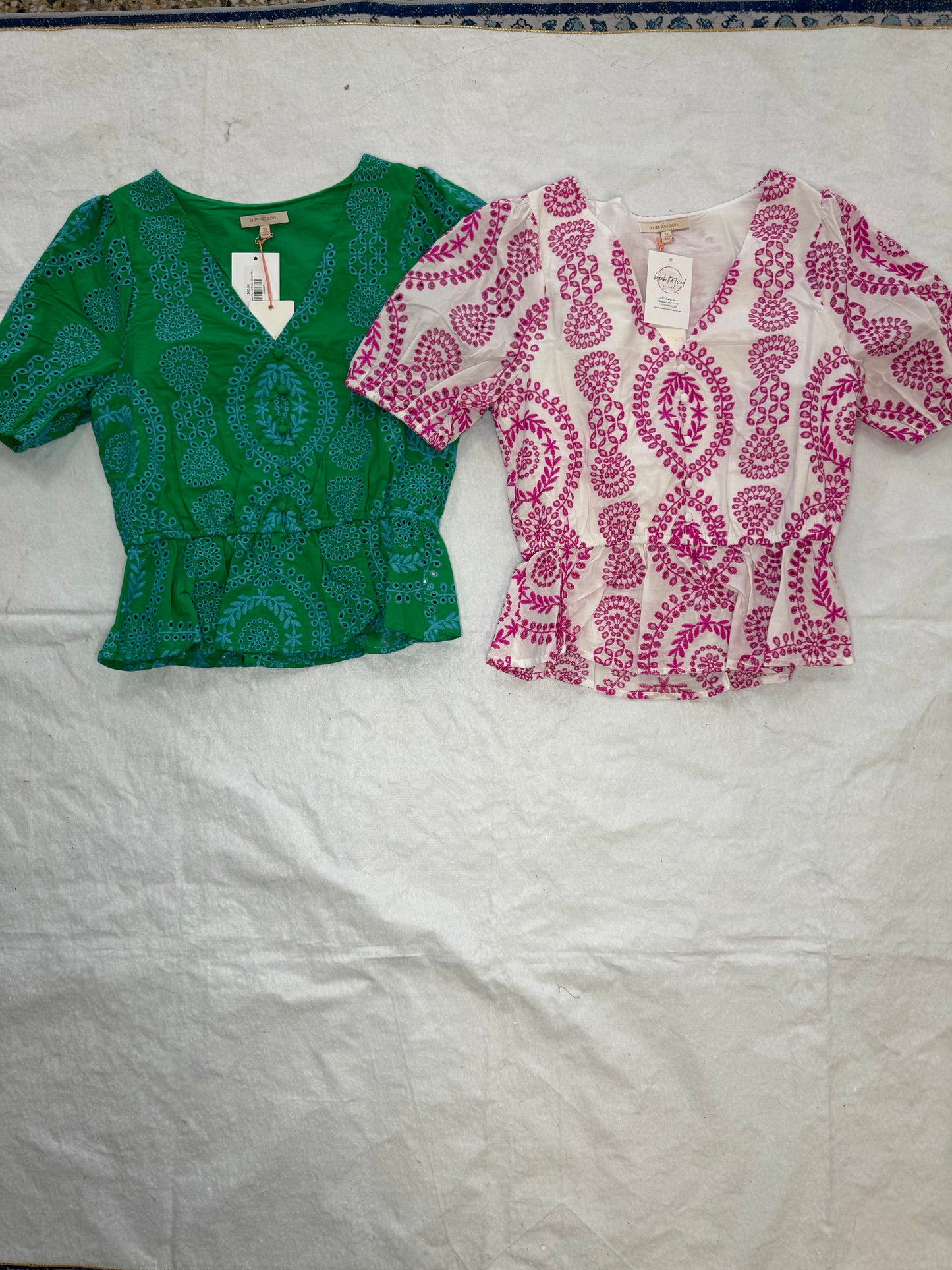 Embroidered Top