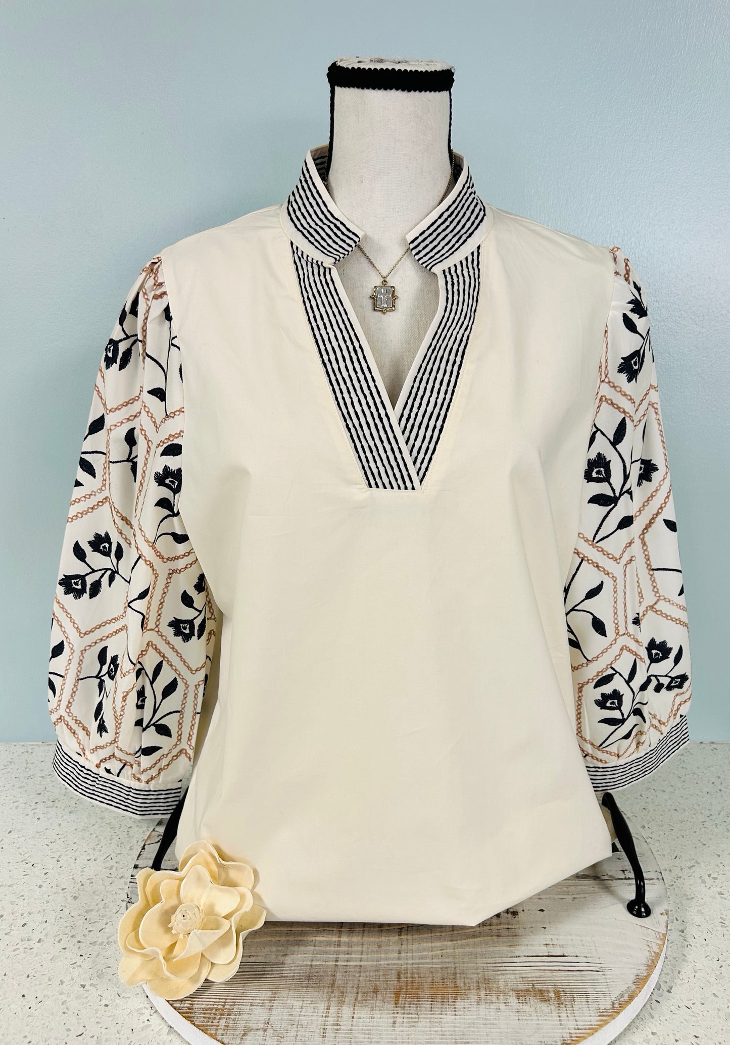 Floral Print Blouse