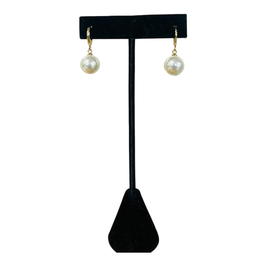 Jamie Pearl Earring Gold .5