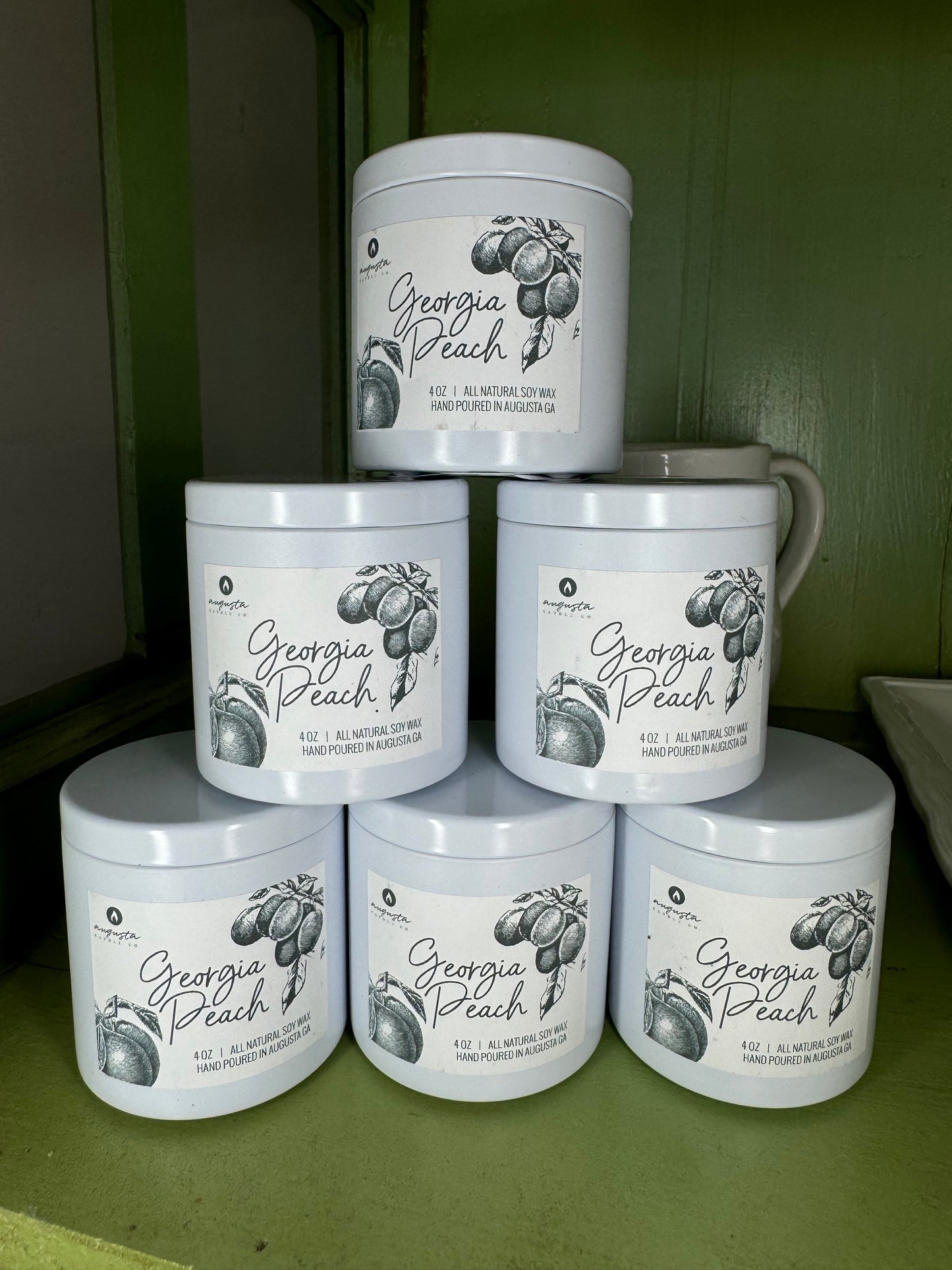 Georgia Peach Candle