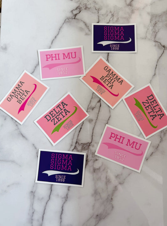 Sorority Sticker
