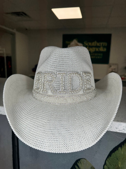 Bride Cowgirl Hat