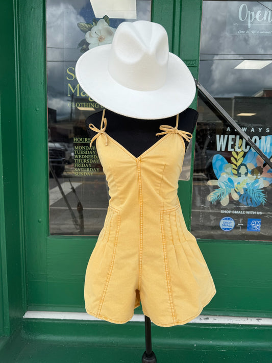 Honey Drop Romper