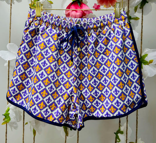 Mardi Gras Everyday Shorts