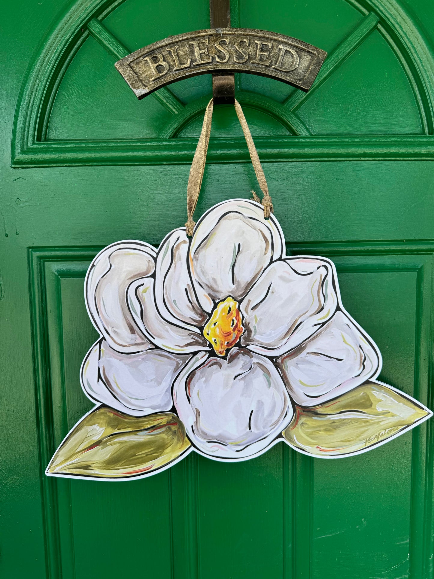 Magnolia Door Sign