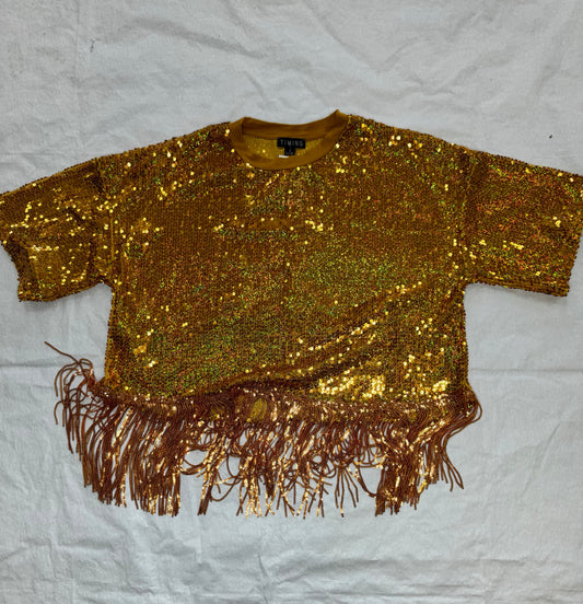 Gameday Ready Sequin Top