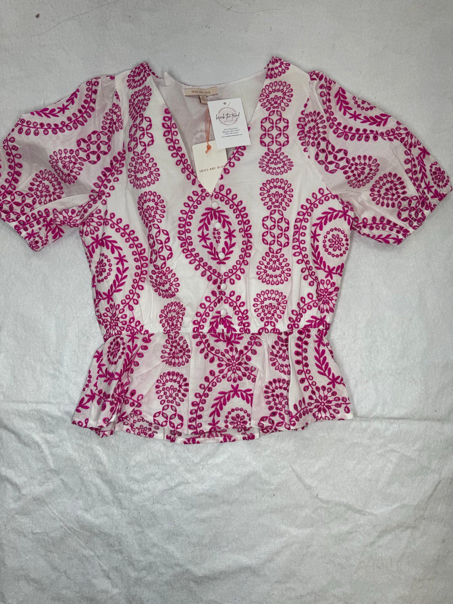 Embroidered Top