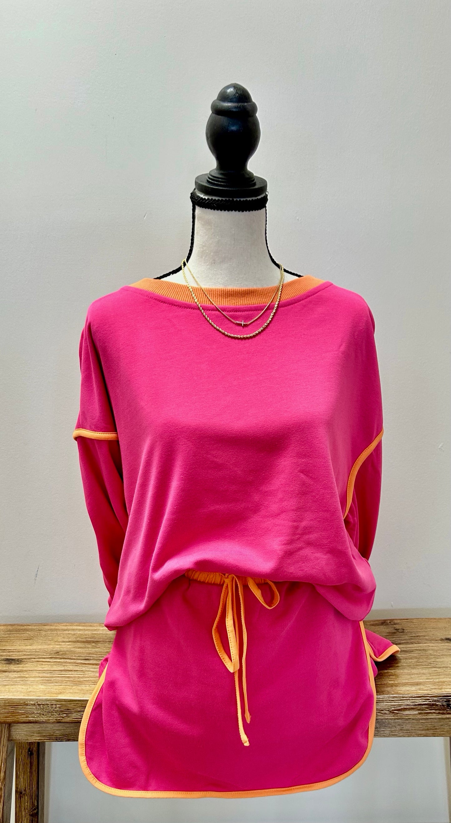 Pink Skort Set
