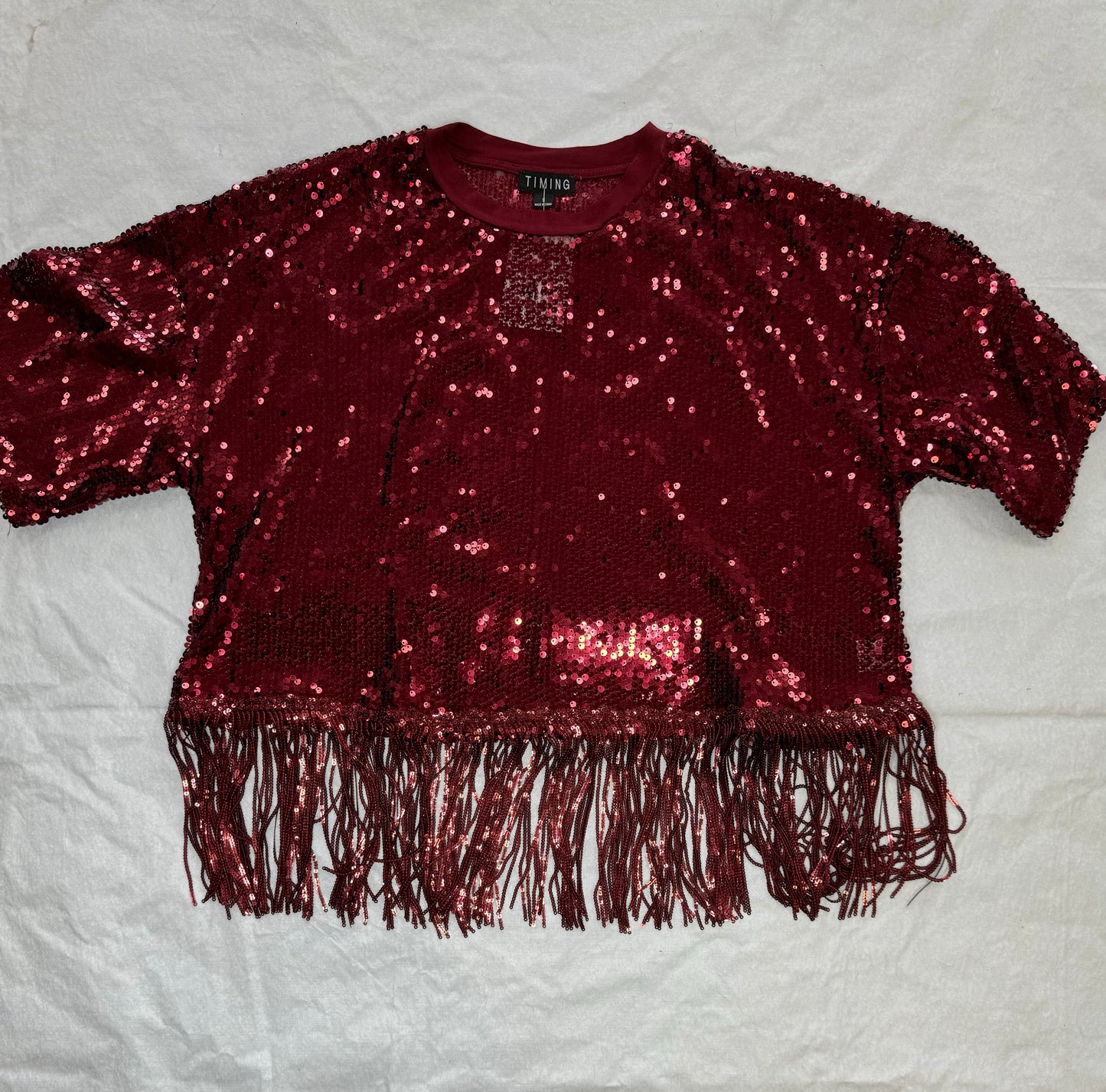 Gameday Ready Sequin Top