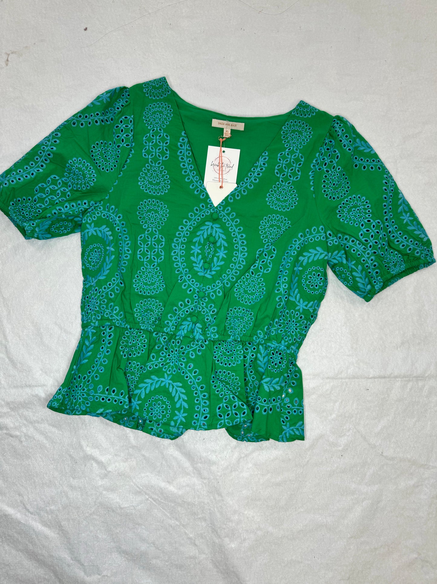 Embroidered Top