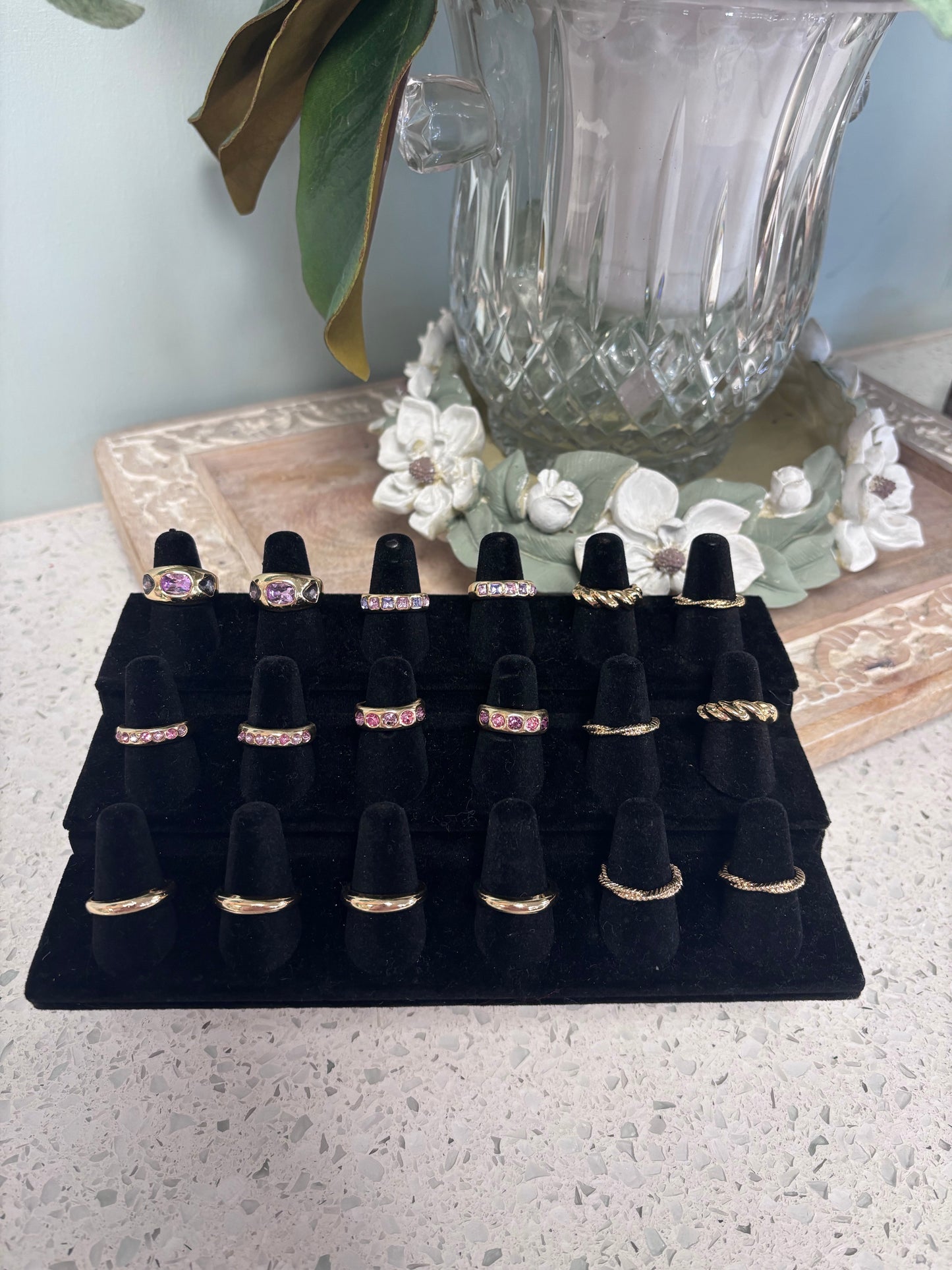 stackable statement rings