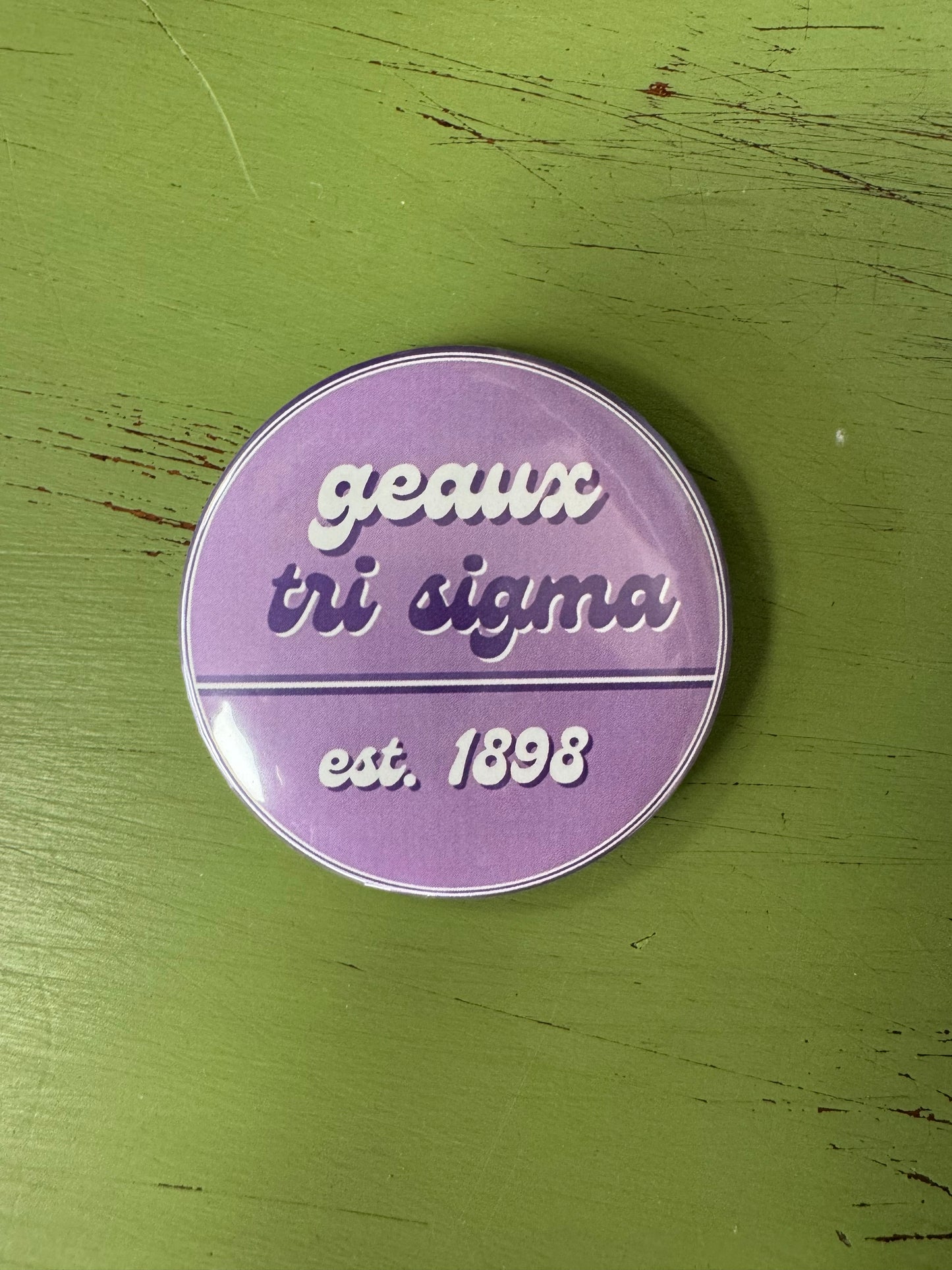 Geaux Greek Pin