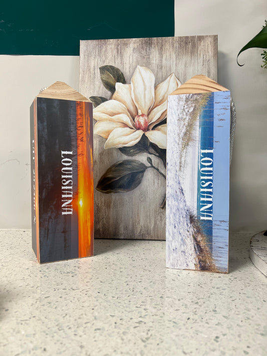 Grand Isle Big Latitude/Longitude Signs