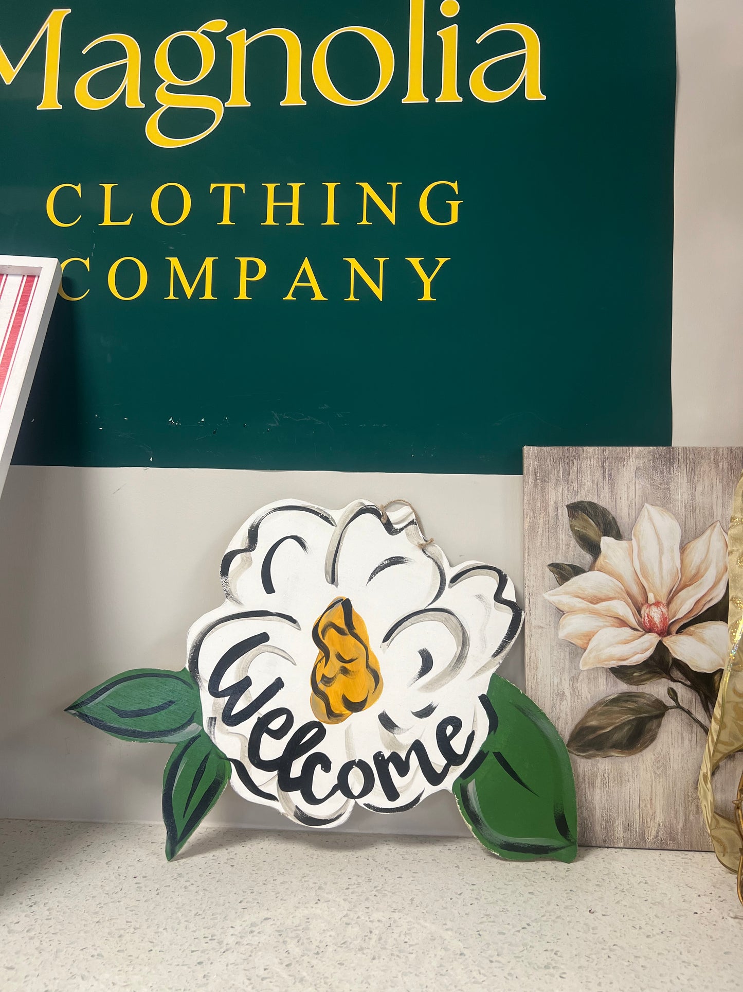 Magnolia Welcome Sign