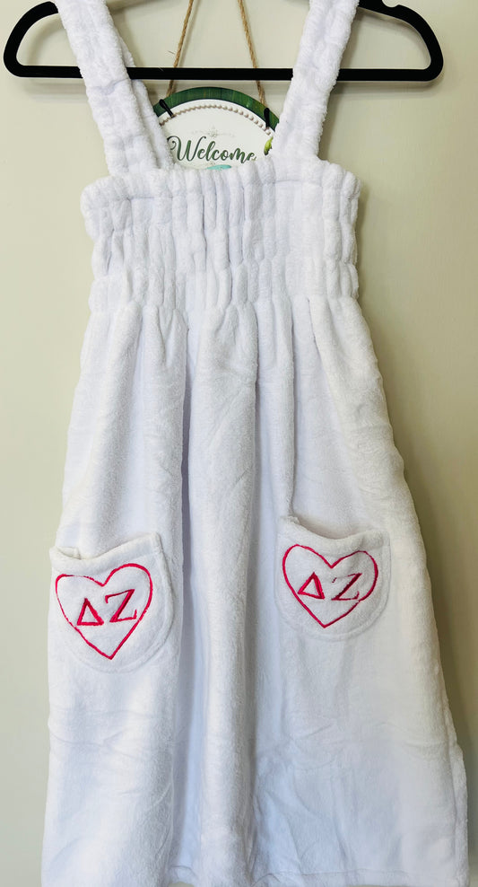 Sweet Heart Spa Robe Delta Zeta