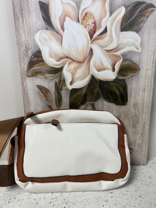 Synthetic Leather Cross Body Bag