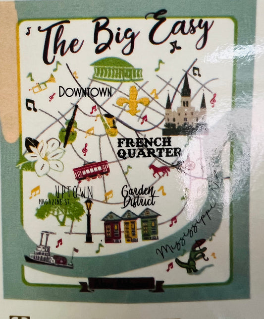 Big Easy Throw Blanket