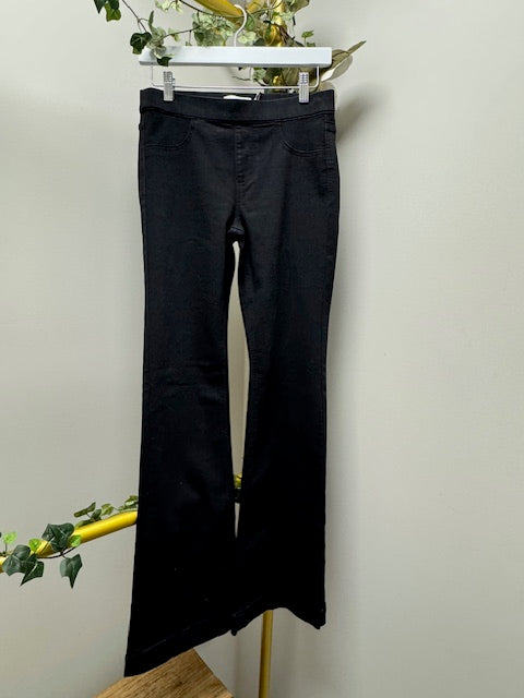 Black Pull On Jeans