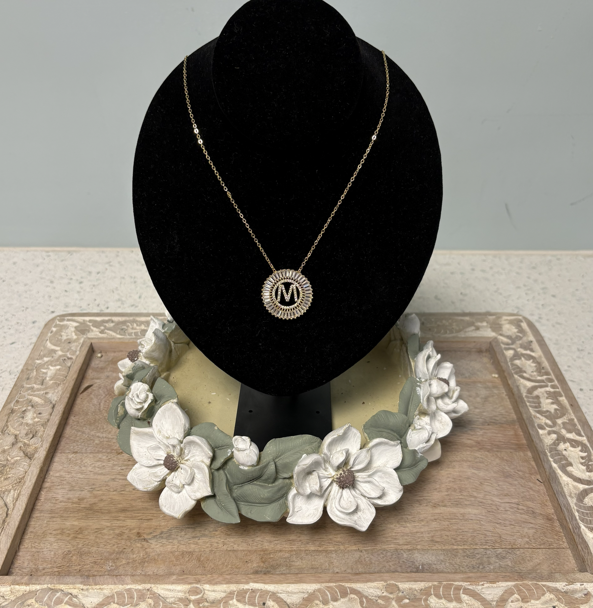 Initial Burst Necklace