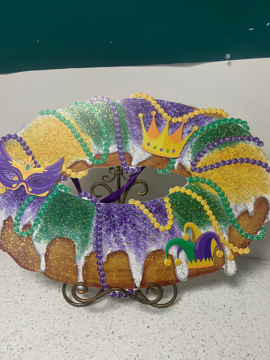 King Cake Decoration
