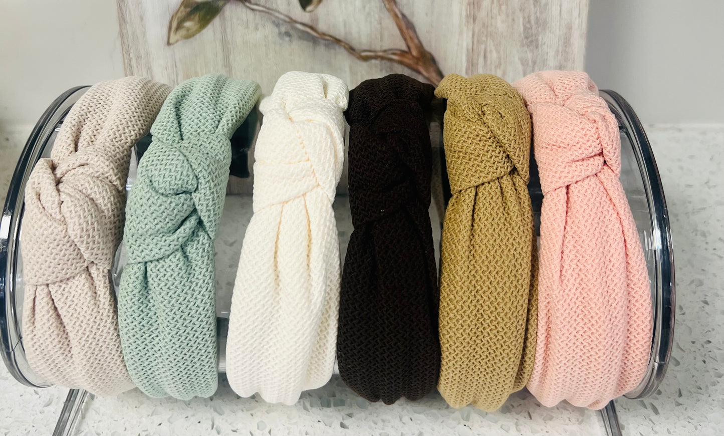 Waffle Texture Knotted Headband