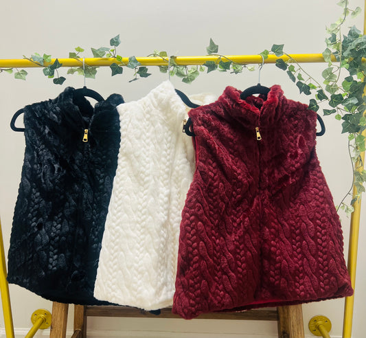 Fur Sleeveless Vest