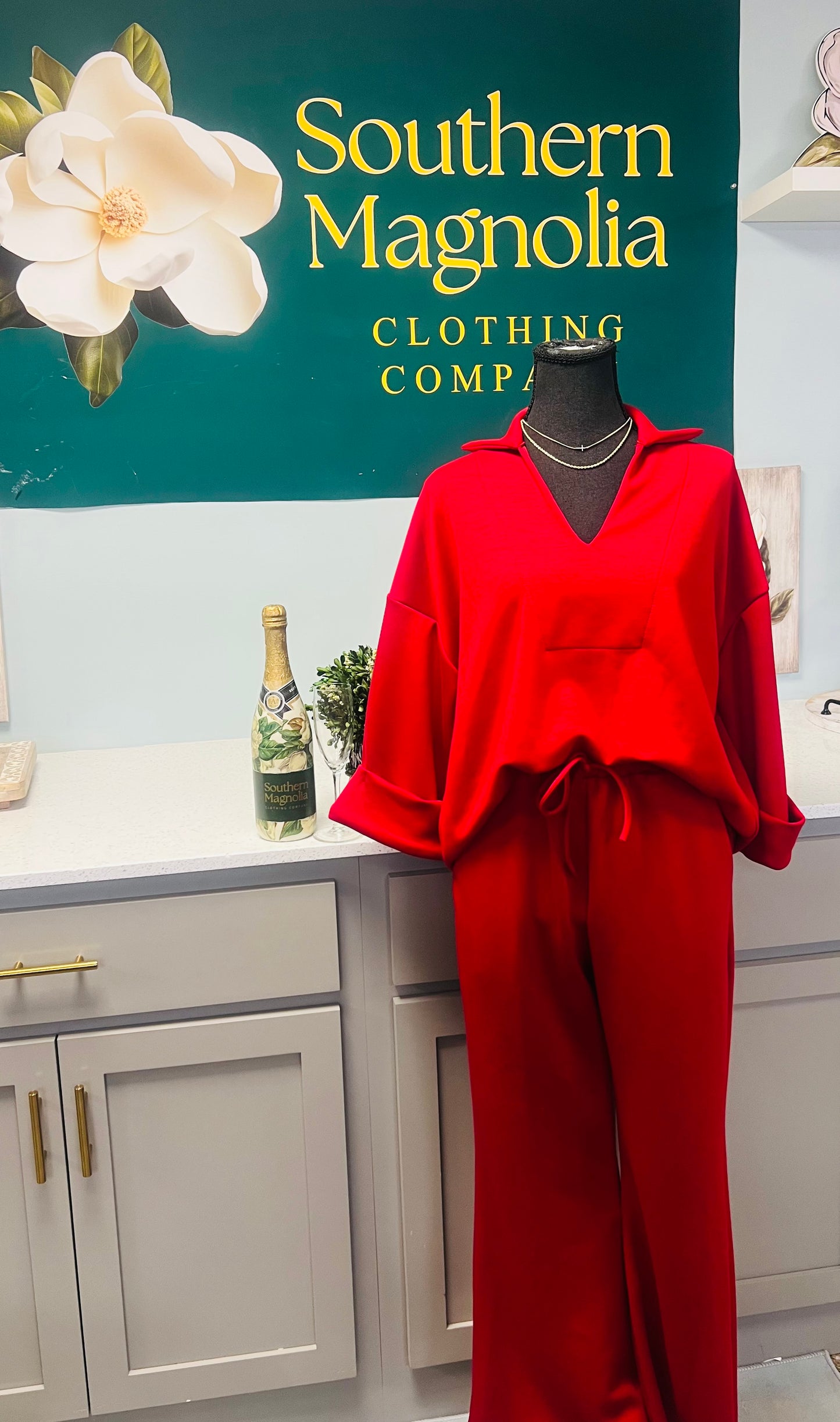 CC 4065 Scuba Model Pants Set