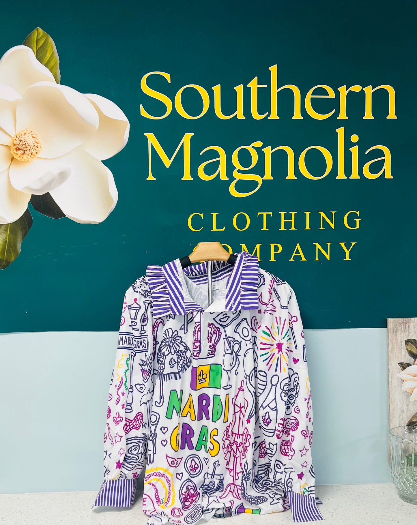 French Quarter Sketch Top