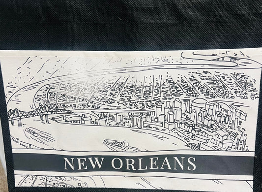 New Orleans Pocket Tote 19x14x7.5
