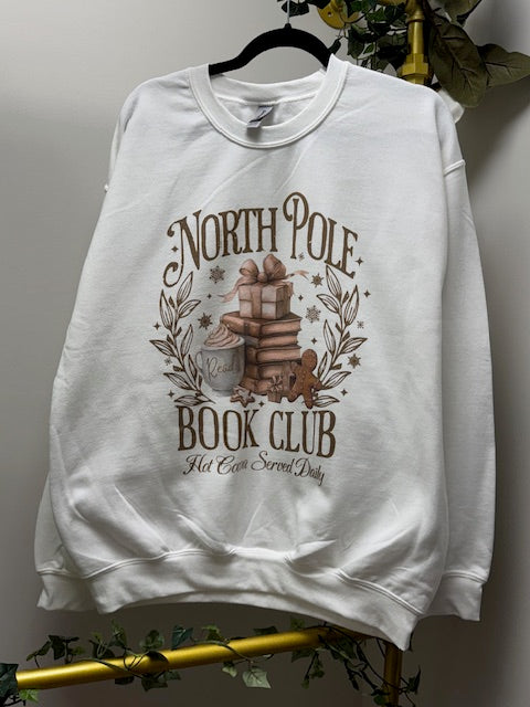 North Pole Book Club Sweatshirt
