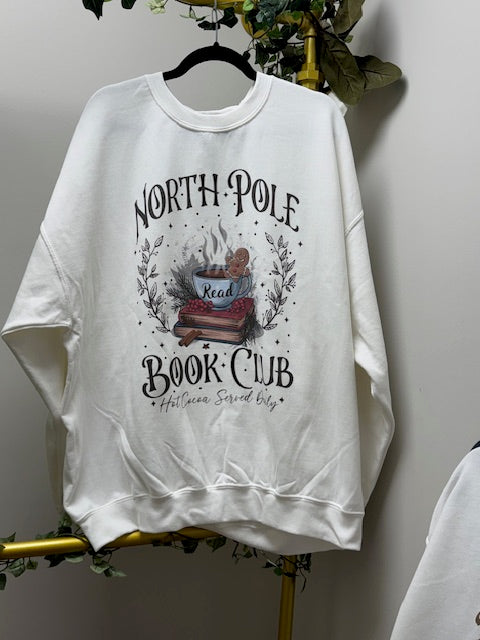 North Pole Book Club Sweatshirt