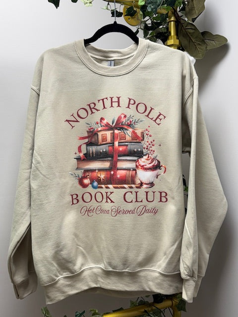 North Pole Book Club Sweatshirt