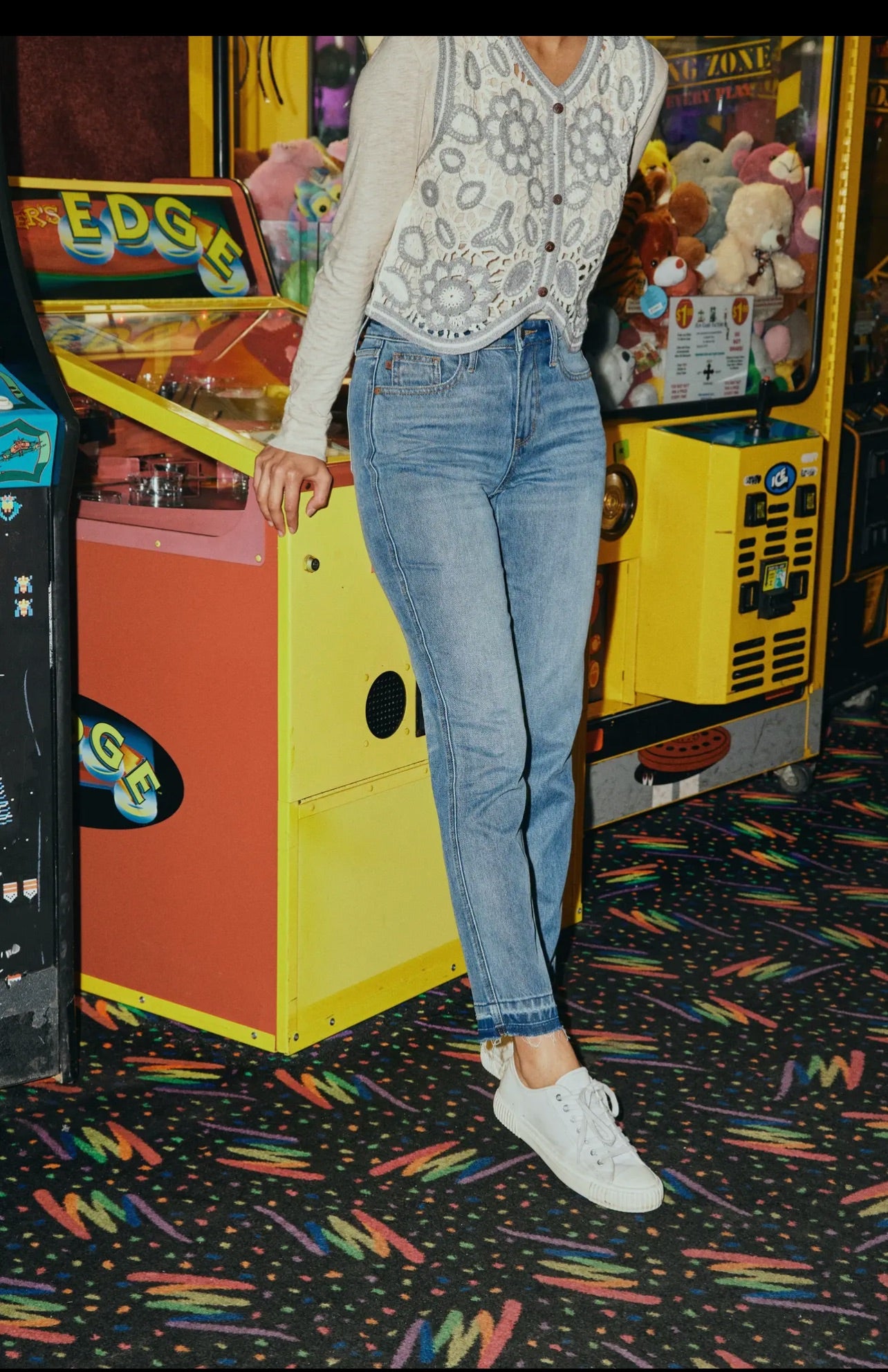 Judy blue rigid front stretch back