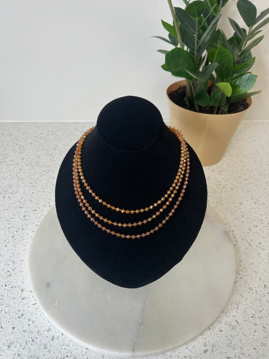 Glass Bead Necklace 1758