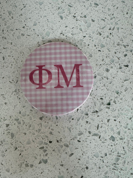 Phi Mu Buttons