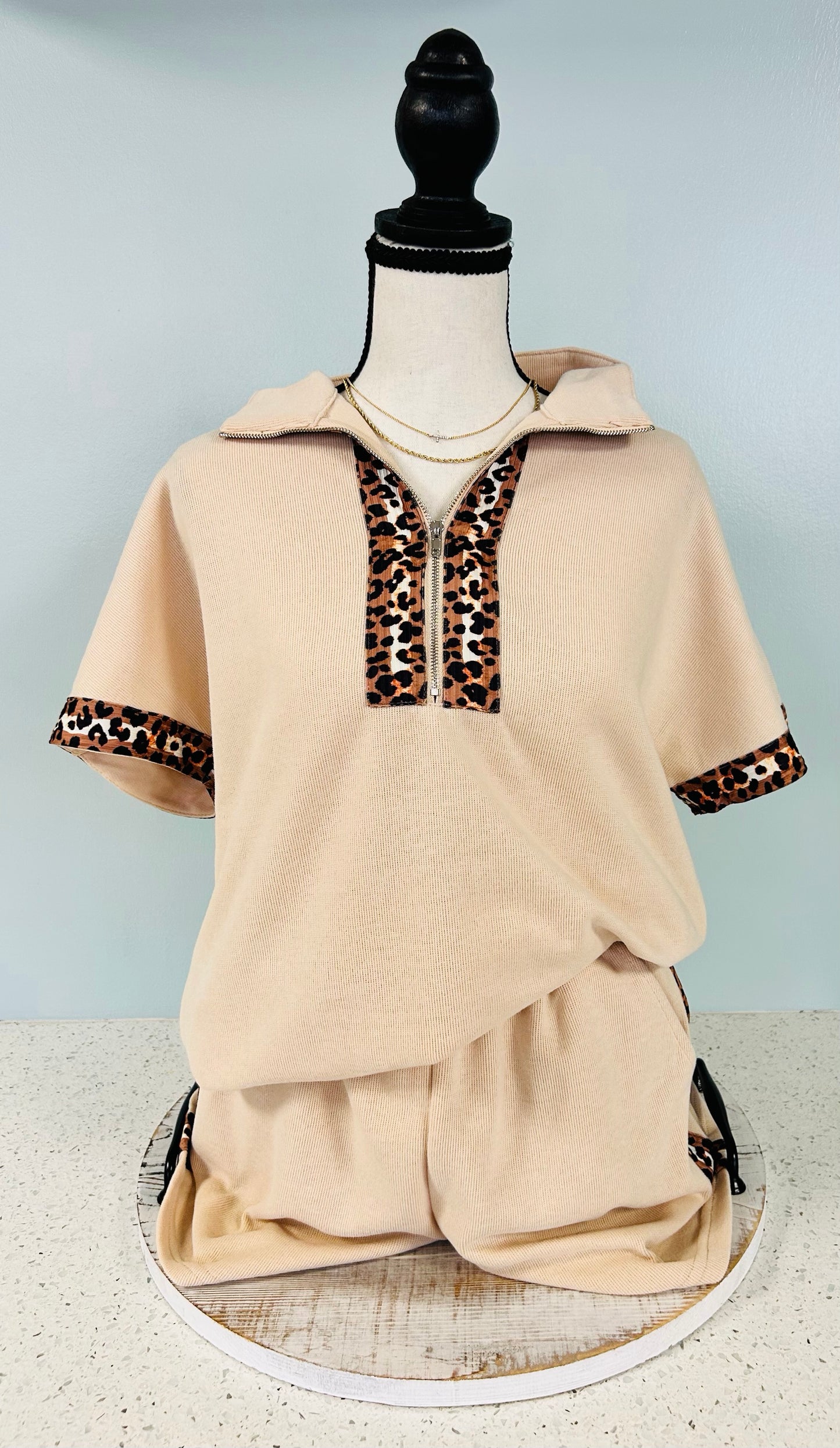 Leopard Lounge Set