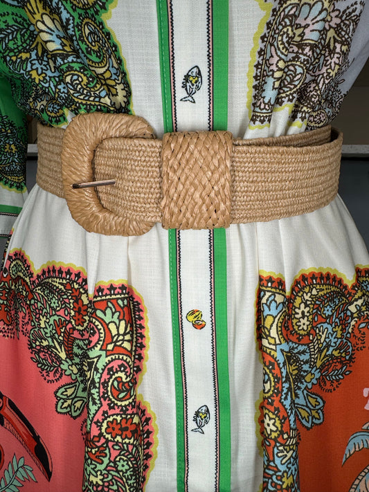 Straw Stretch Belts