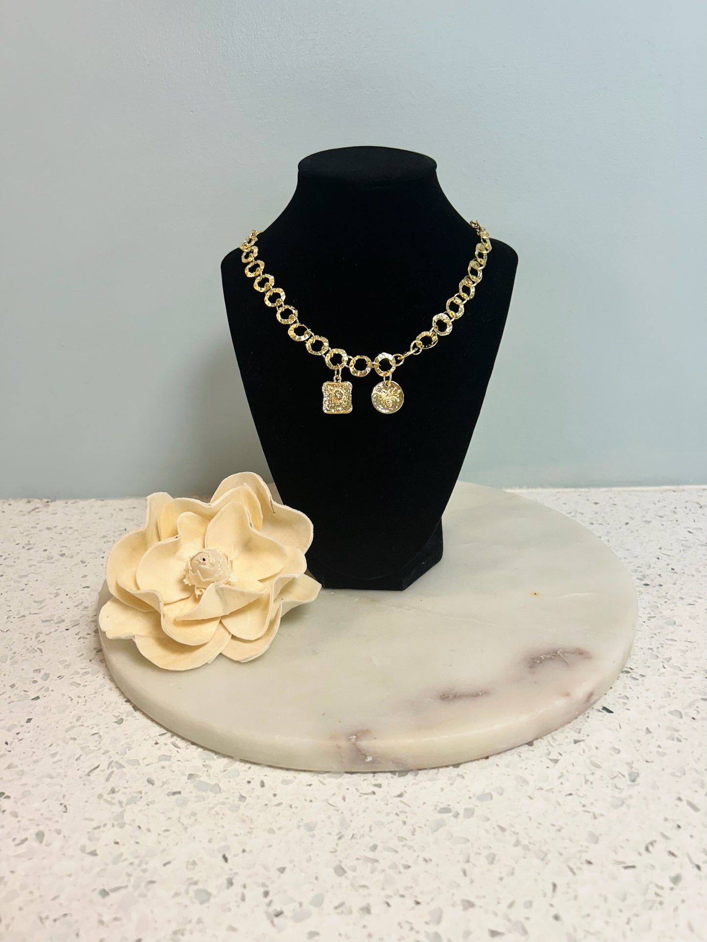 Gold Circle Chain