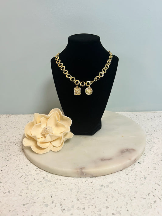 Gold Circle Chain