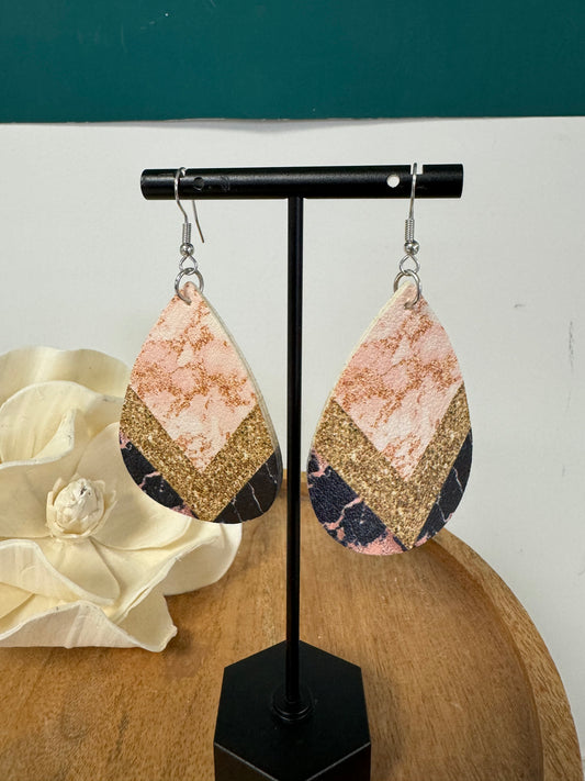 Leather Earring 0595