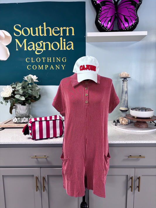 ribbed button up pullover romper