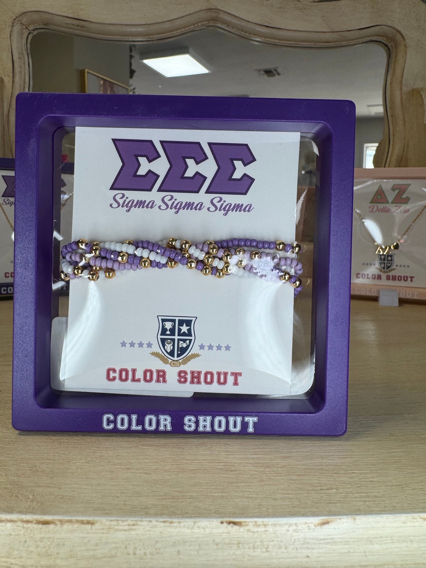 Sorority Beaded Bracelets Set