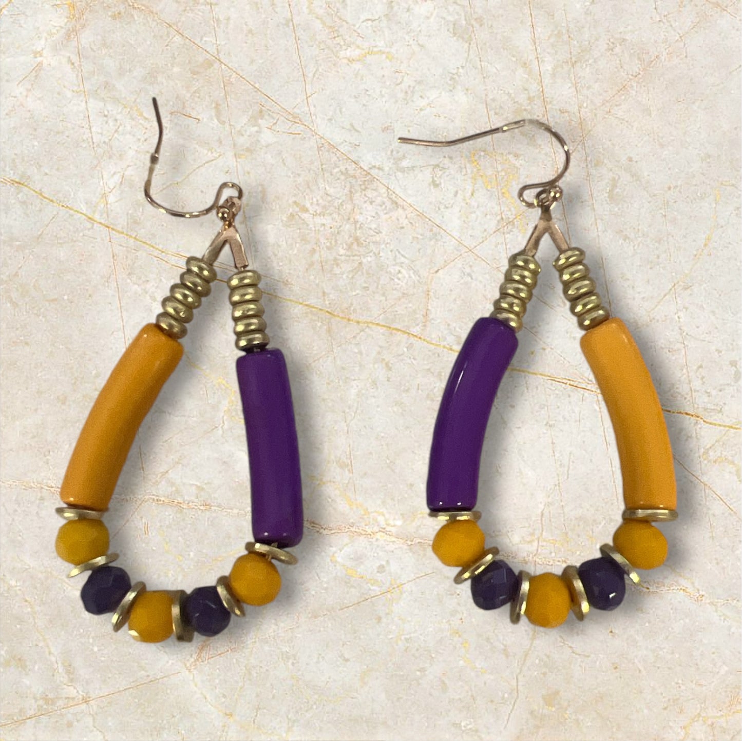 Tiger Color Earrings