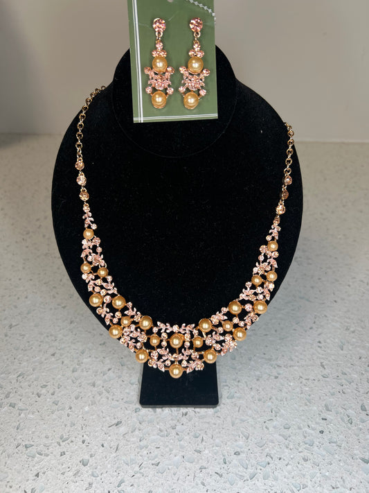 Pearl Necklace Set