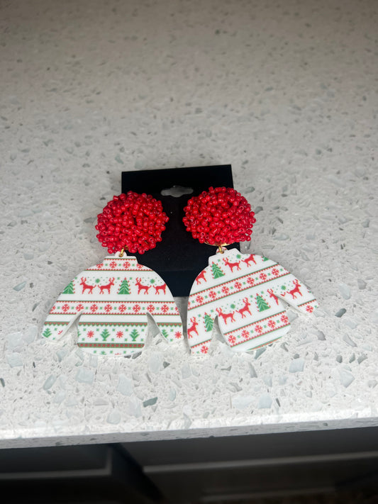 Christmas Sweater Earrings