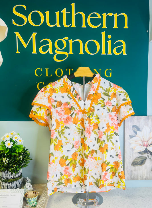 Peach Blossom Top