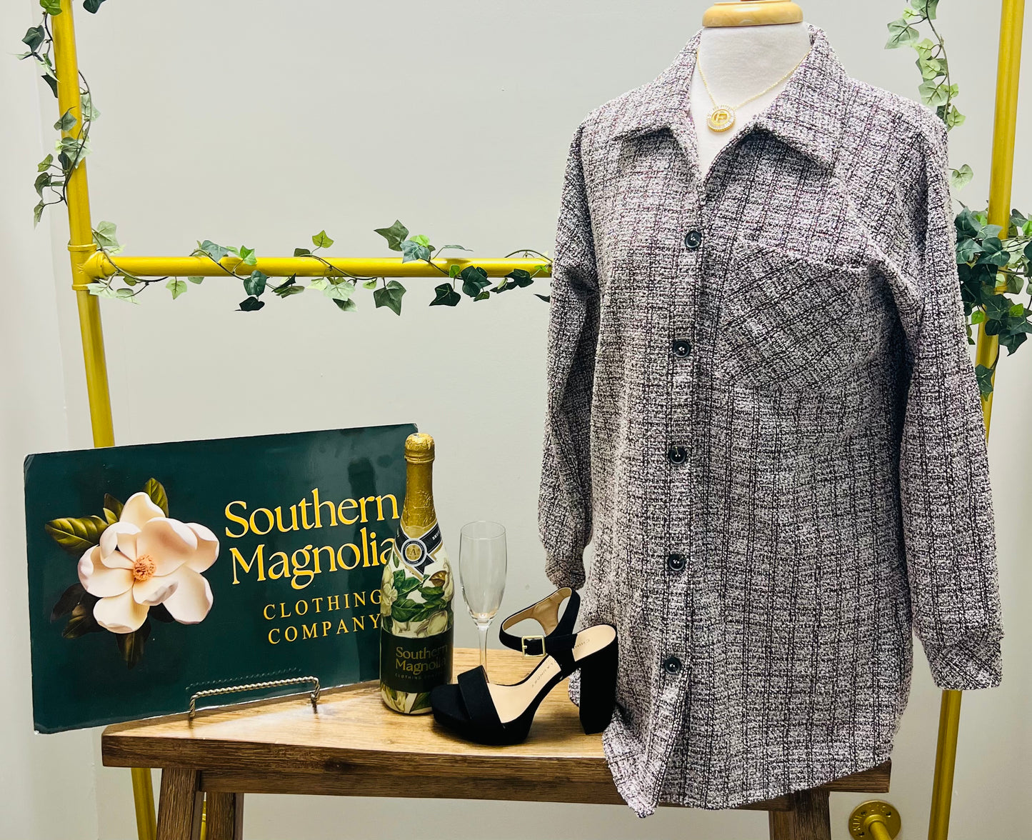 Cozy Cabin Button Up