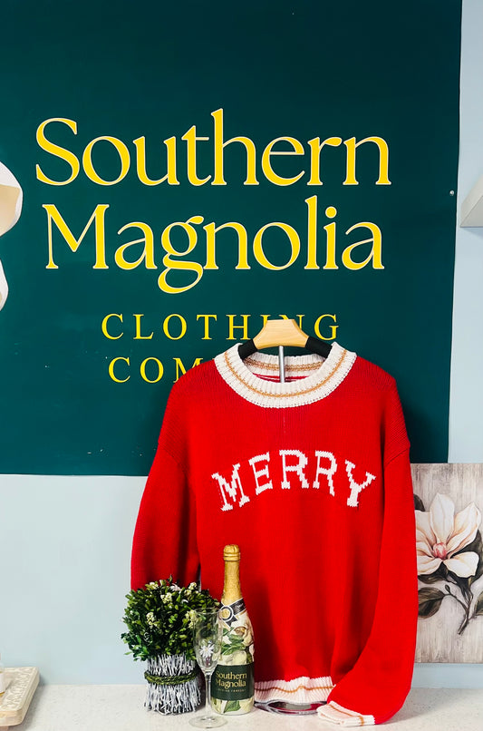 Knit "Merry" Sweater