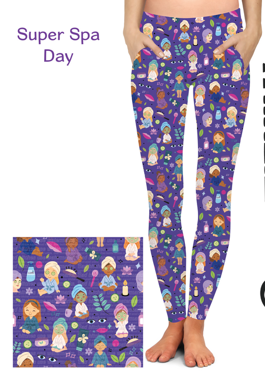 Super Spa Day Leggings